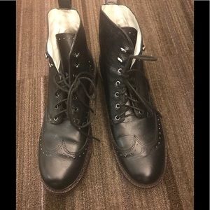Black Rag & Bone women’s combat boots size 38.5